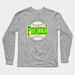 Gate City Pioneers - Minor League Baseball 1990 Long Sleeve T-Shirt